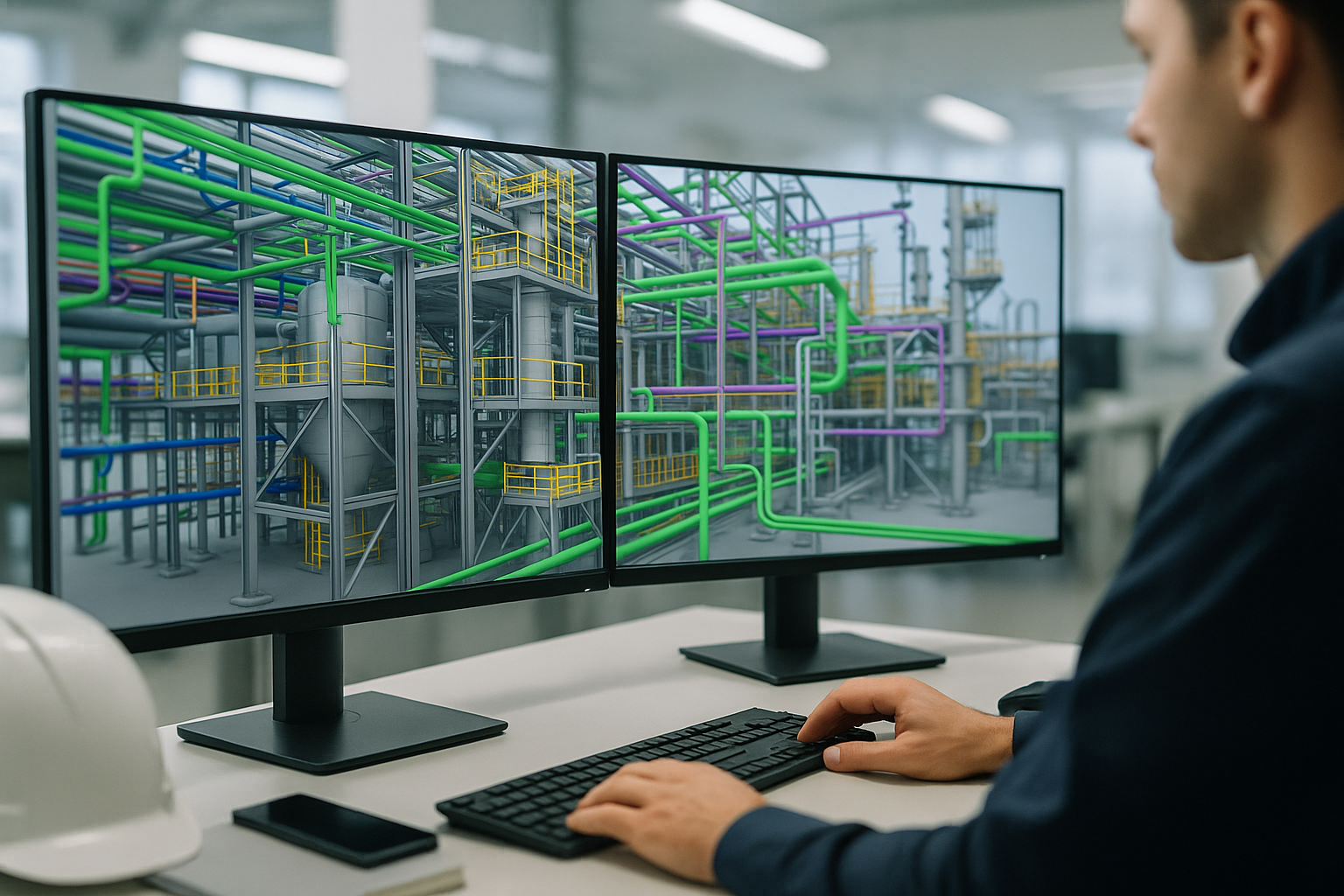 Результат инженерных работ по услуге BIM-проектирование и теплотехника